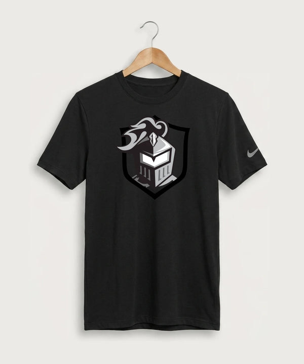Kingsland High School Volleyball (Girls) - Black Nike Swoosh Sleeve rLegend Tee NKDX8730