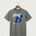 Bemidji High School Football (Boys) - Medium Grey Port & Co Core Cotton Tee. PC54