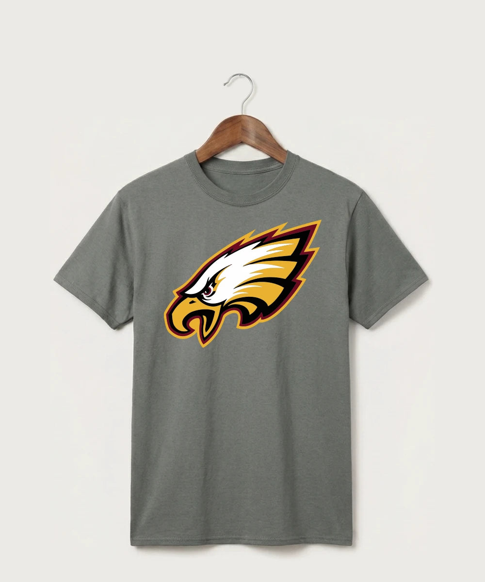 Dover-Eyota High School Volleyball (Girls) - Medium Grey Port & Co Core Cotton Tee. PC54
