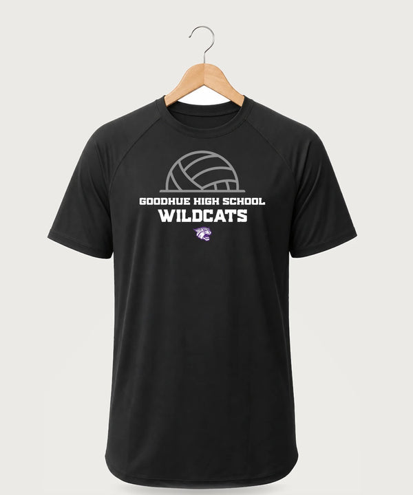 Goodhue High School Volleyball (Girls) - Black Tee