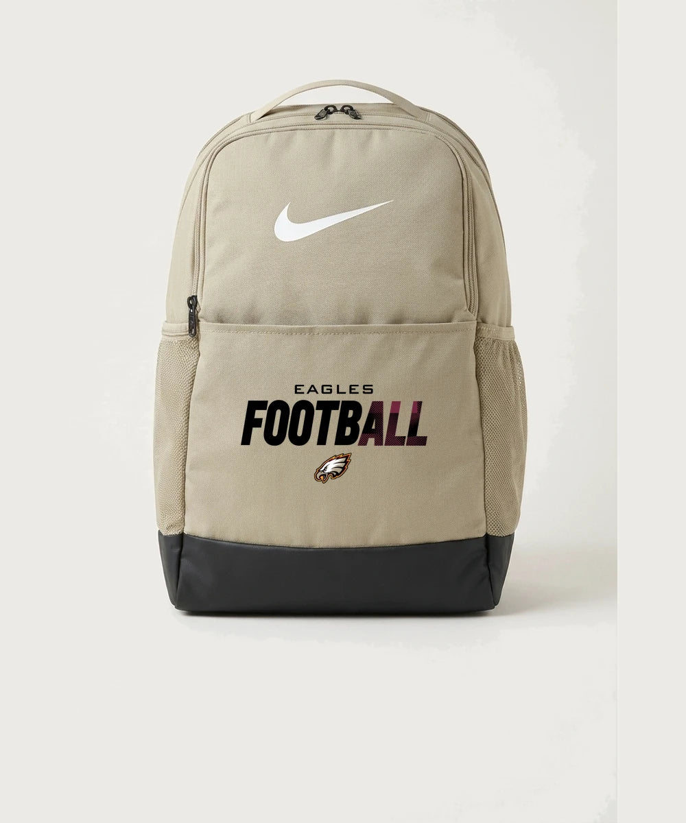 Dover-Eyota High School Football (Boys) - Desert Khaki Nike Brasilia Medium Backpack NKDH7709