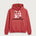 Edgerton High School Band Team Store - Heather Red Port & Co Core Fleece Pullover Hooded Sweatshirt. PC78H