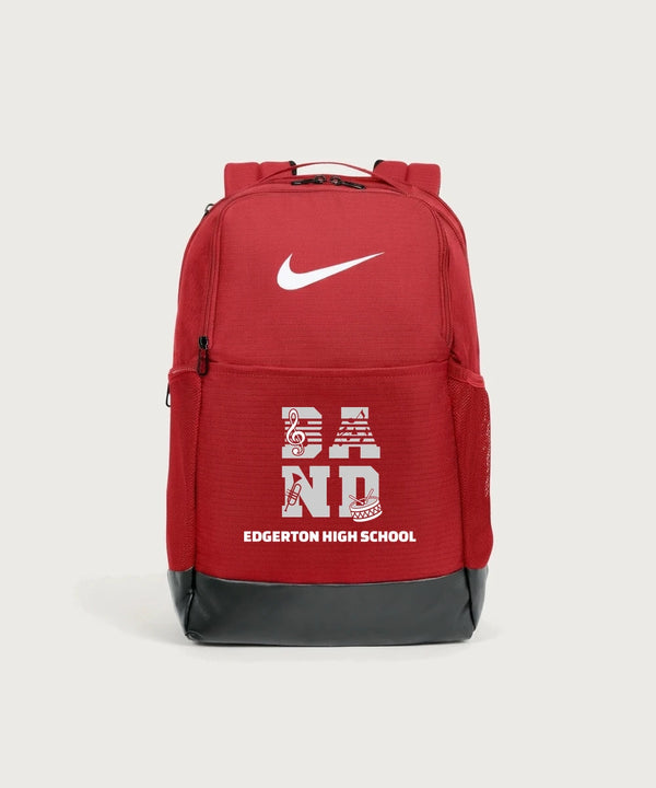 Edgerton High School Band Team Store - University Red Nike Brasilia Medium Backpack NKDH7709