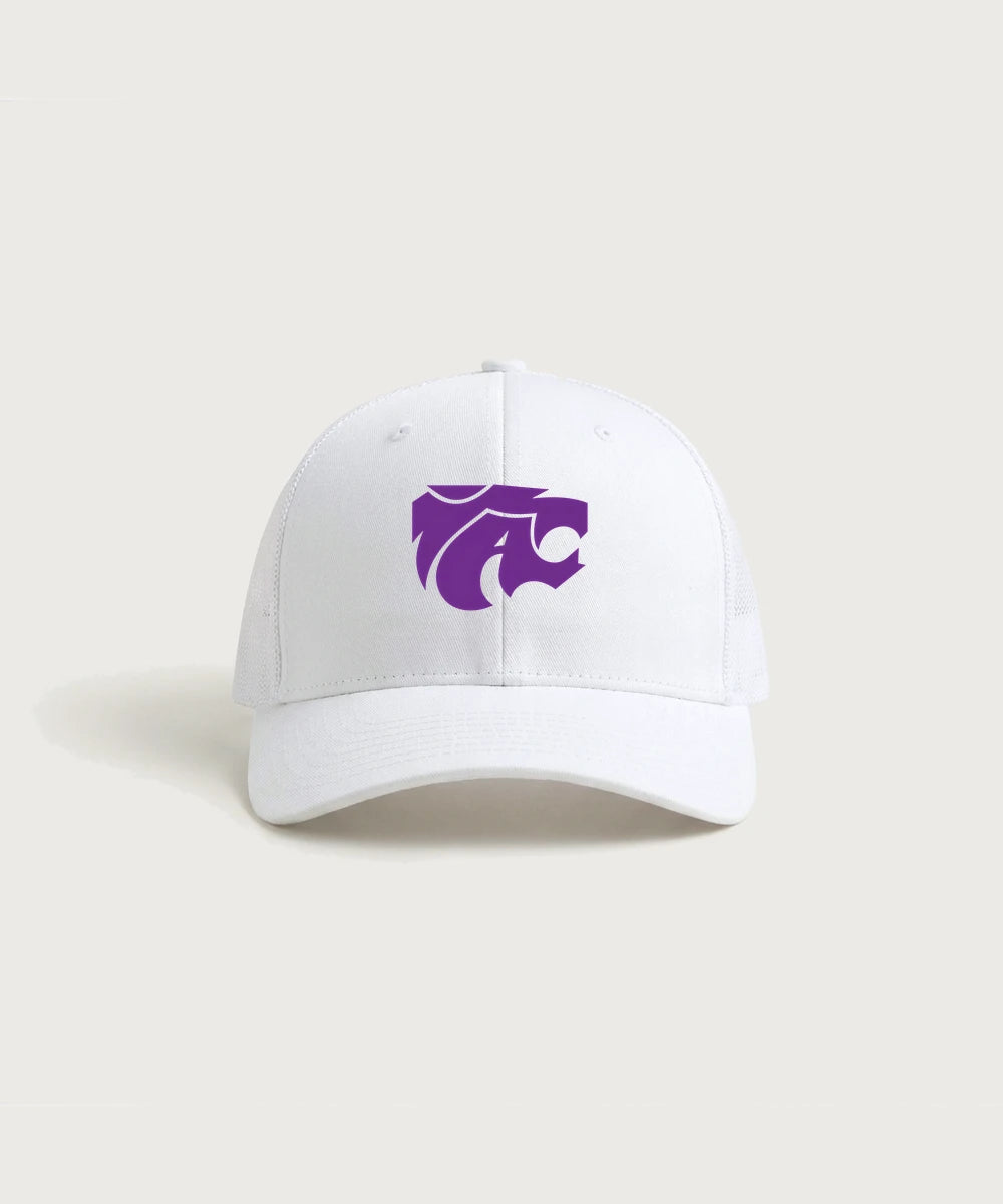 Axtell High School Basketball (Girls) Team Store - White/ White Sport-Tek Club Trucker Cap STC46