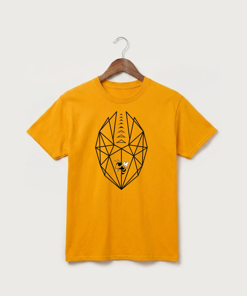 Perham High School Football (Boys) - Gold Port & Co Core Cotton Tee. PC54