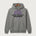 Goodhue High School Volleyball (Girls) - Medium Grey Port & Co Core Fleece Pullover Hooded Sweatshirt. PC78H
