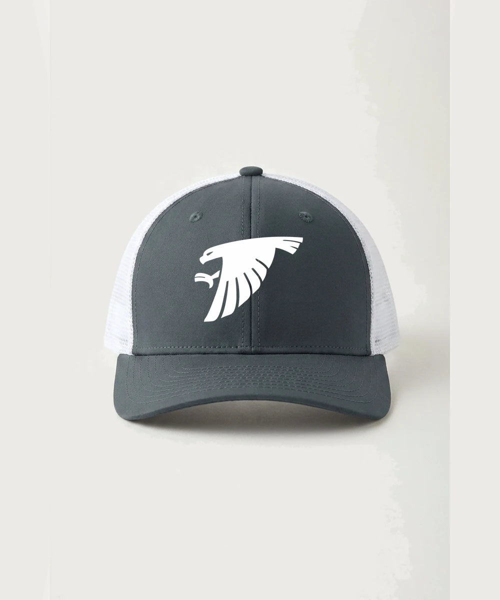 GF E2E Test 03 Girls Basketball - Iron Grey/ White Sport-Tek Club Trucker Cap STC46