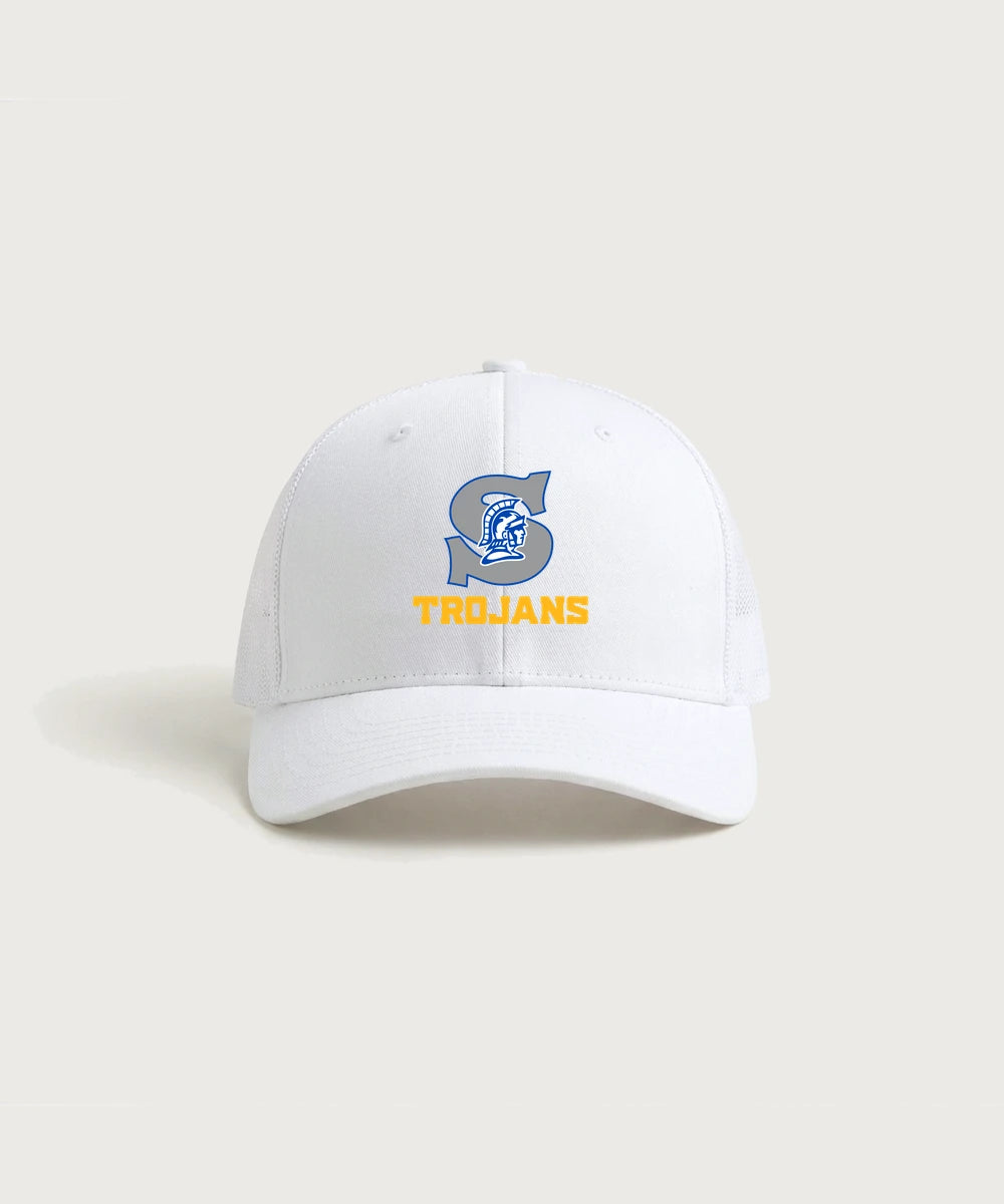Green Bay Southwest High School Volleyball (Girls) - White/ White Sport-Tek Club Trucker Cap STC46
