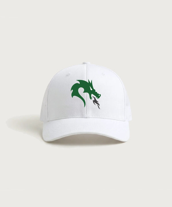 Pine City High School Football (Boys) - White/ White Sport-Tek Club Trucker Cap STC46