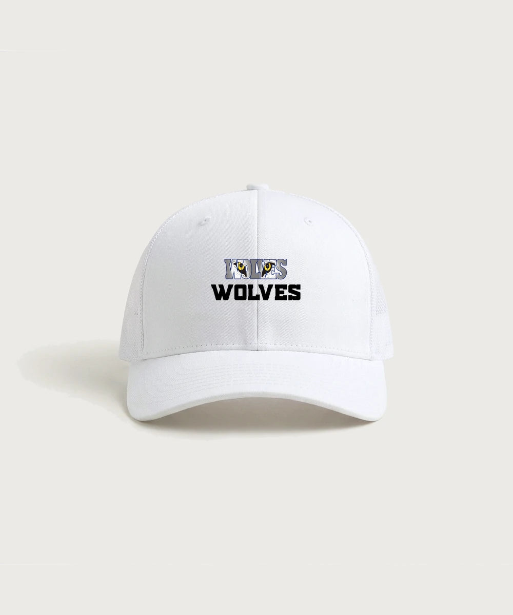 Walker Hackensack Akeley Volleyball (Girls) - White/ White Sport-Tek Club Trucker Cap STC46