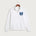 West Bend West High School Football - White Nike Club Fleece Sleeve Swoosh 1/2-Zip NKDX6718