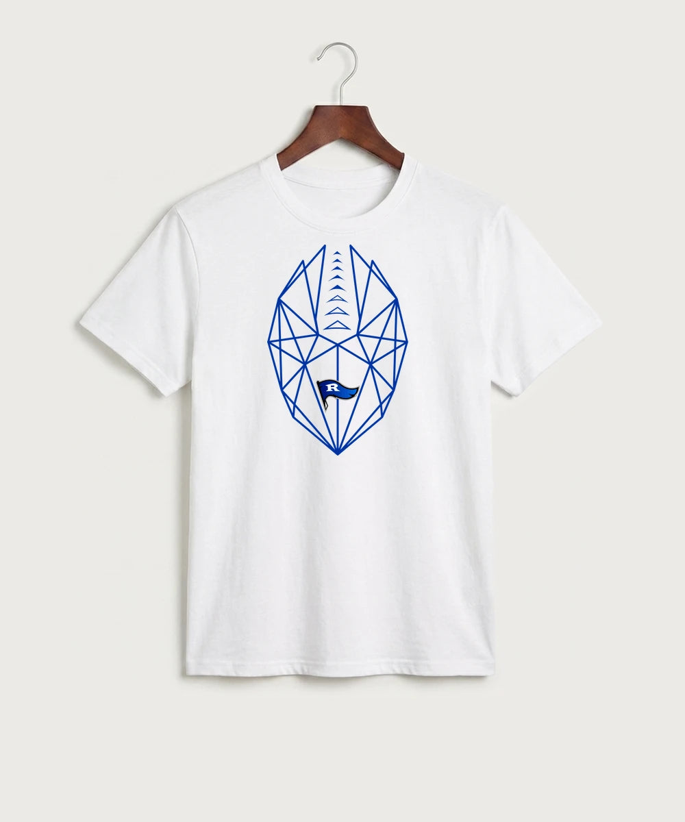 Red Lake County Central Football (Boys) - White Port & Co Core Cotton Tee. PC54