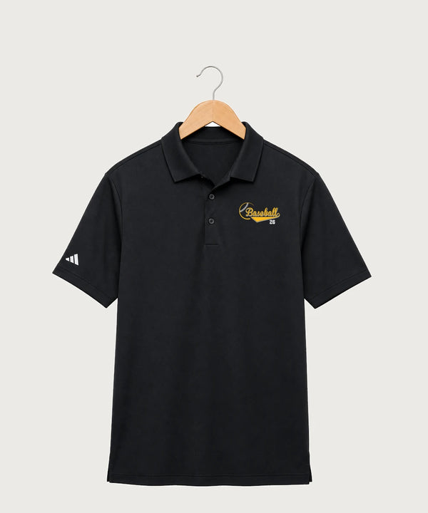 MAYBA Baseball Team Store - Black Polo