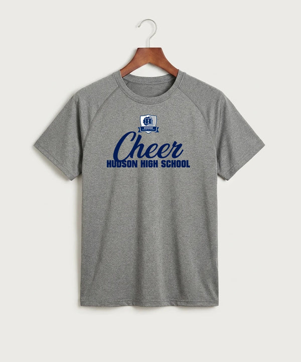 Hudson Cheer & Stunt - Gray Tee