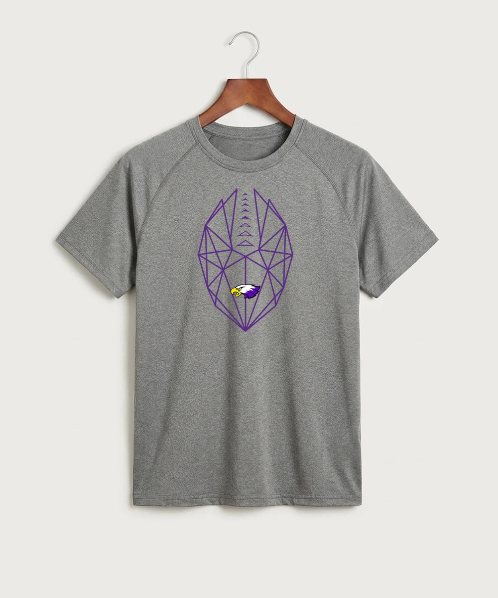 Red Wing High School Football - Gray Tee