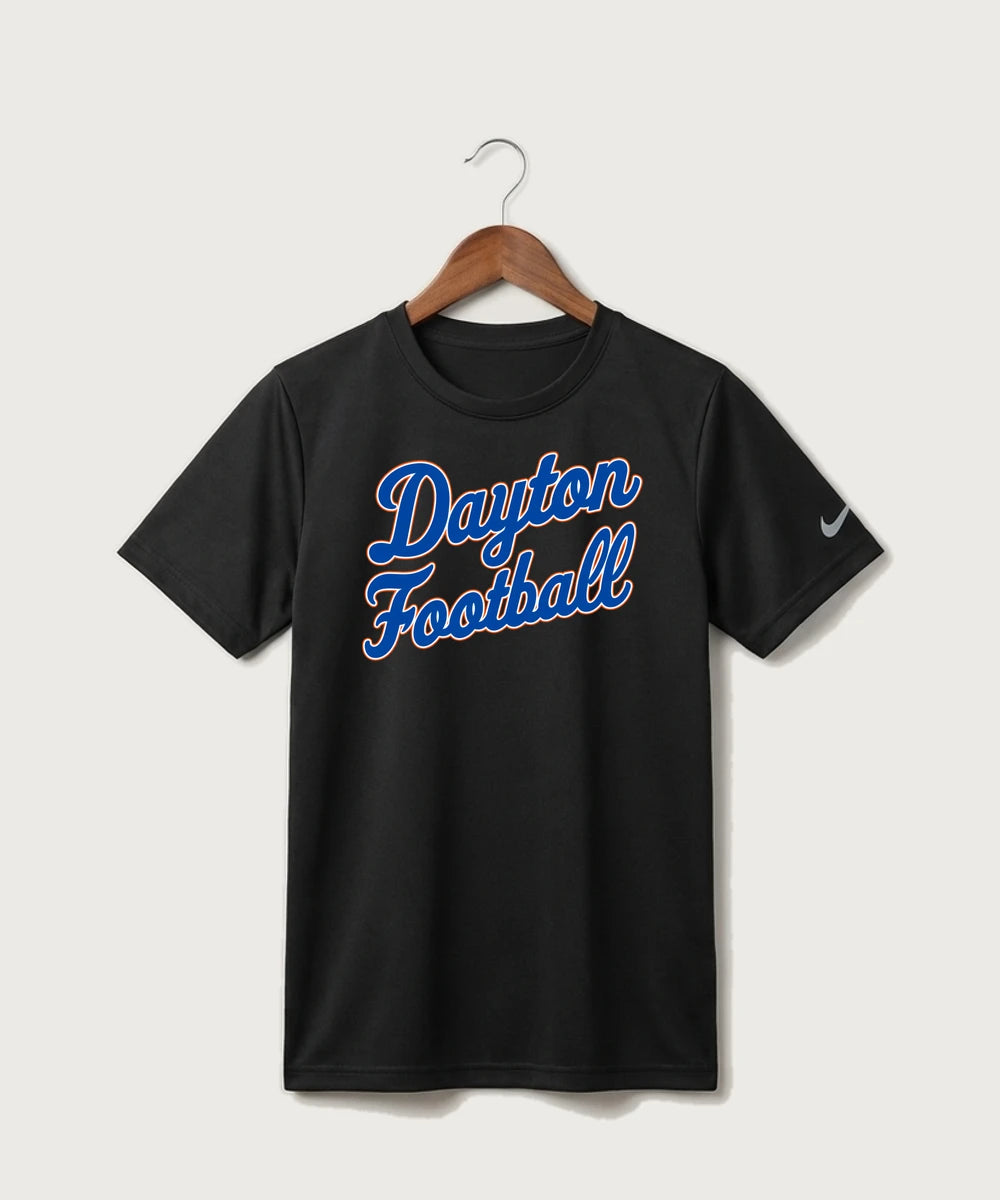 Jonathan Dayton High School Football Team Store - Black Nike Youth Swoosh Sleeve rLegend Tee NKDX8787