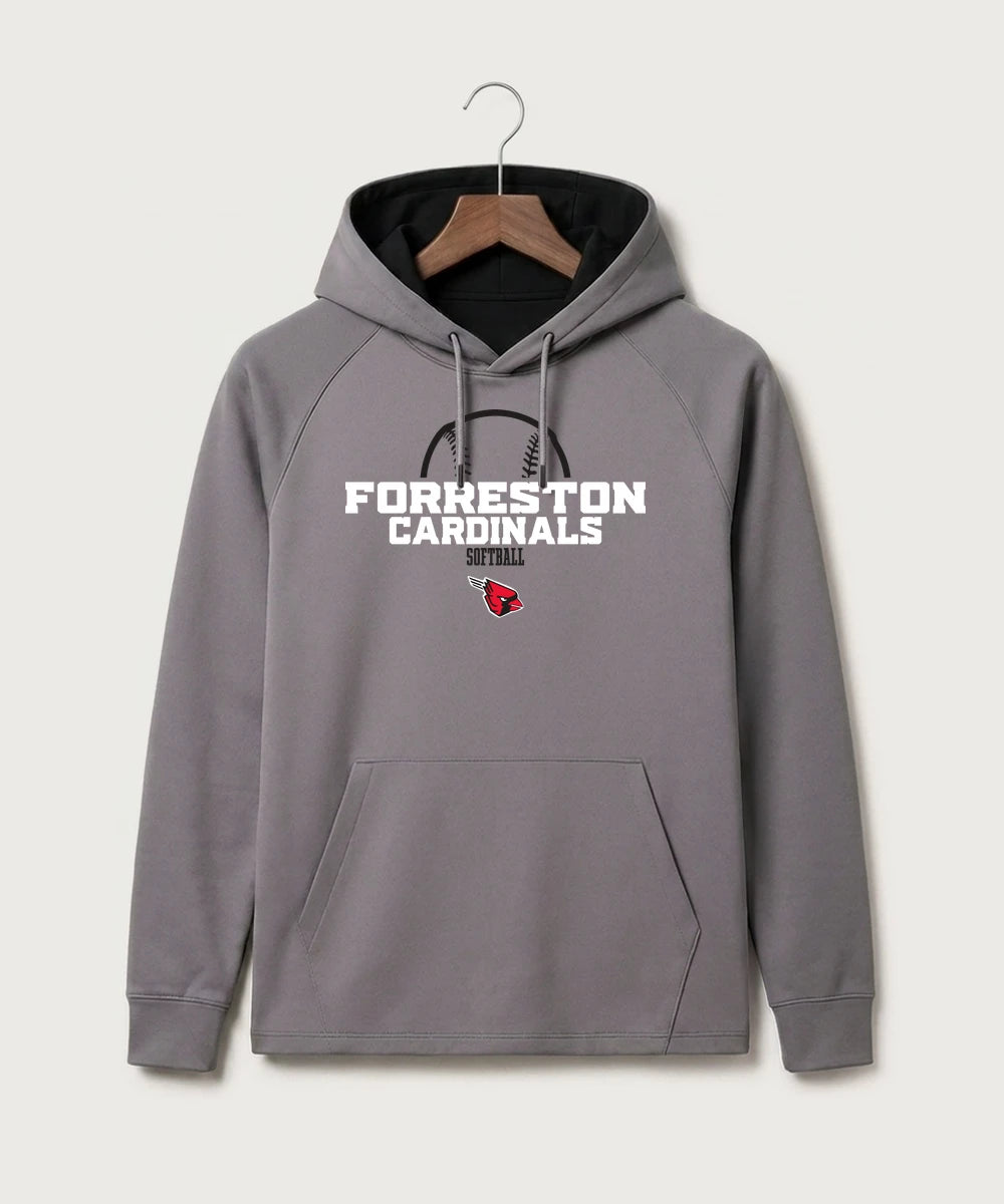 Forreston Softball - Gray Hoodie
