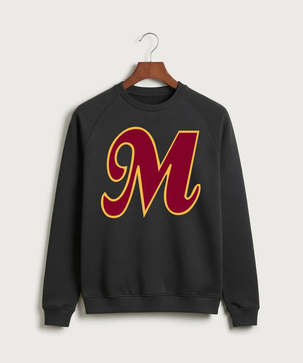 MAYBA Baseball Team Store - Black Crewneck