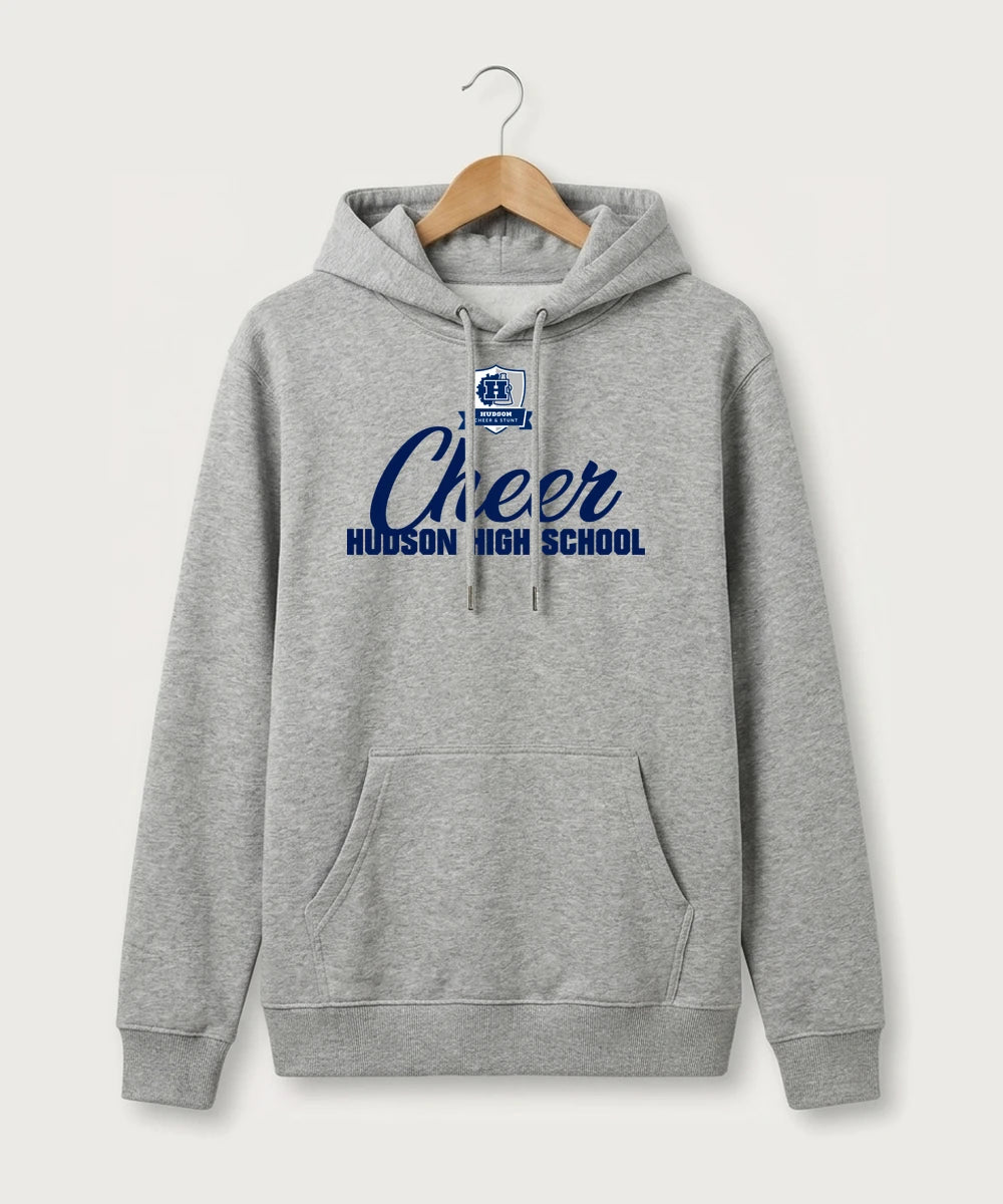 Hudson Cheer & Stunt - Heather Grey Hoodie Value