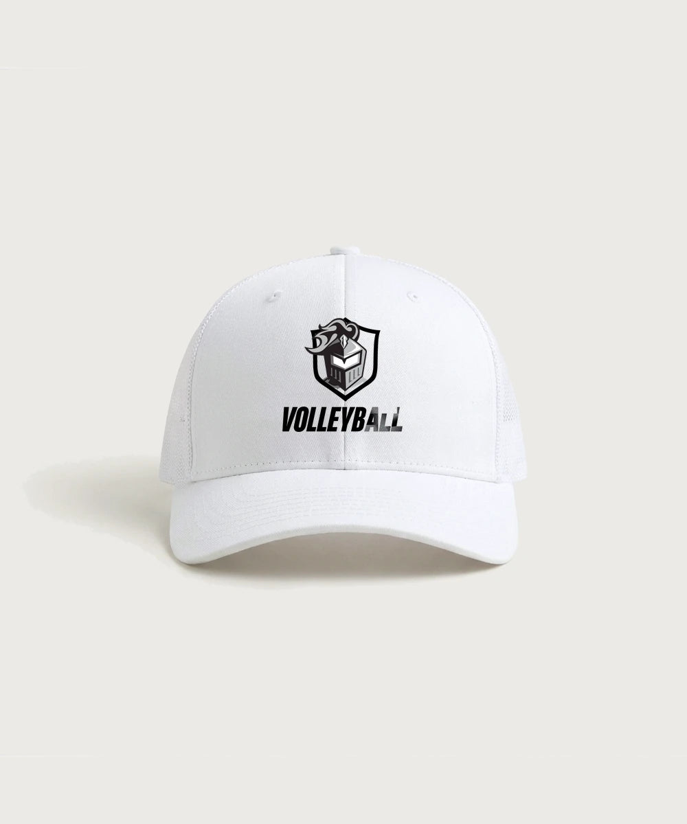Kingsland High School Volleyball (Girls) - White/ White Sport-Tek Club Trucker Cap STC46