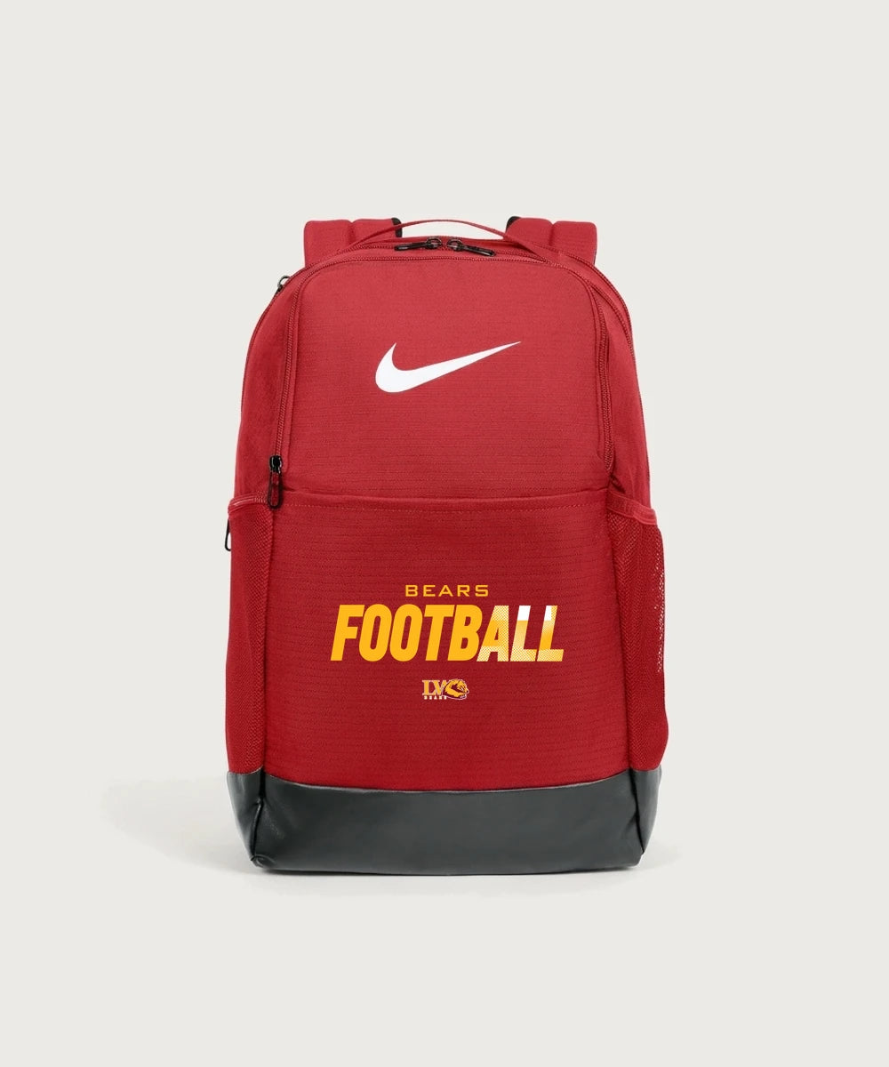 Lake of the Woods High School Football (Boys) - University Red Nike Brasilia Medium Backpack NKDH7709