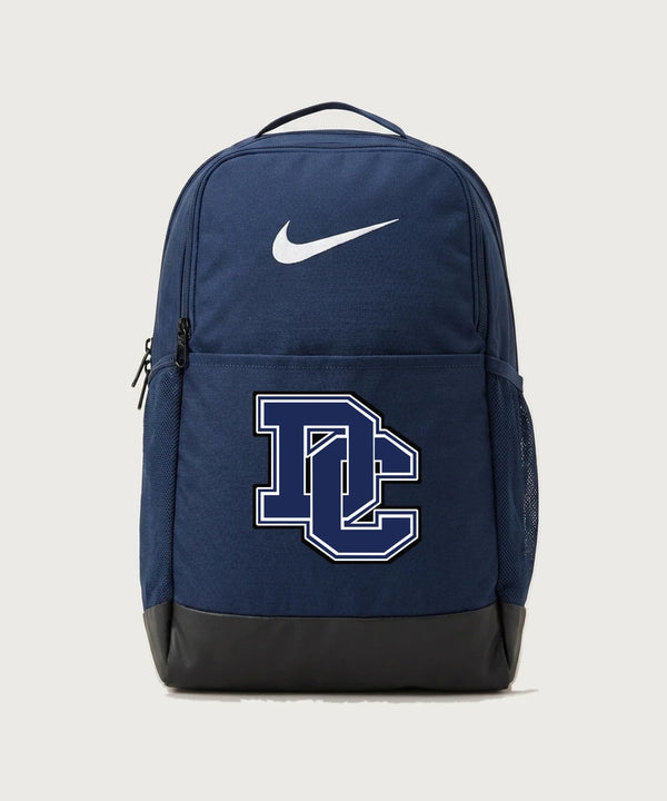 Dassel Cokato High School Football (Boys) - Midnight Navy Nike Brasilia Medium Backpack NKDH7709