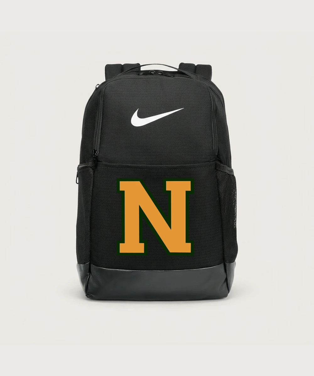 Nevis High School Volleyball (Girls) - Black Nike Brasilia Medium Backpack NKDH7709