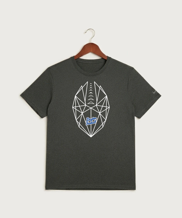 Jonathan Dayton High School Football Team Store - Dark Smoke Heather Nike Swoosh Sleeve rLegend Tee NKDX8730