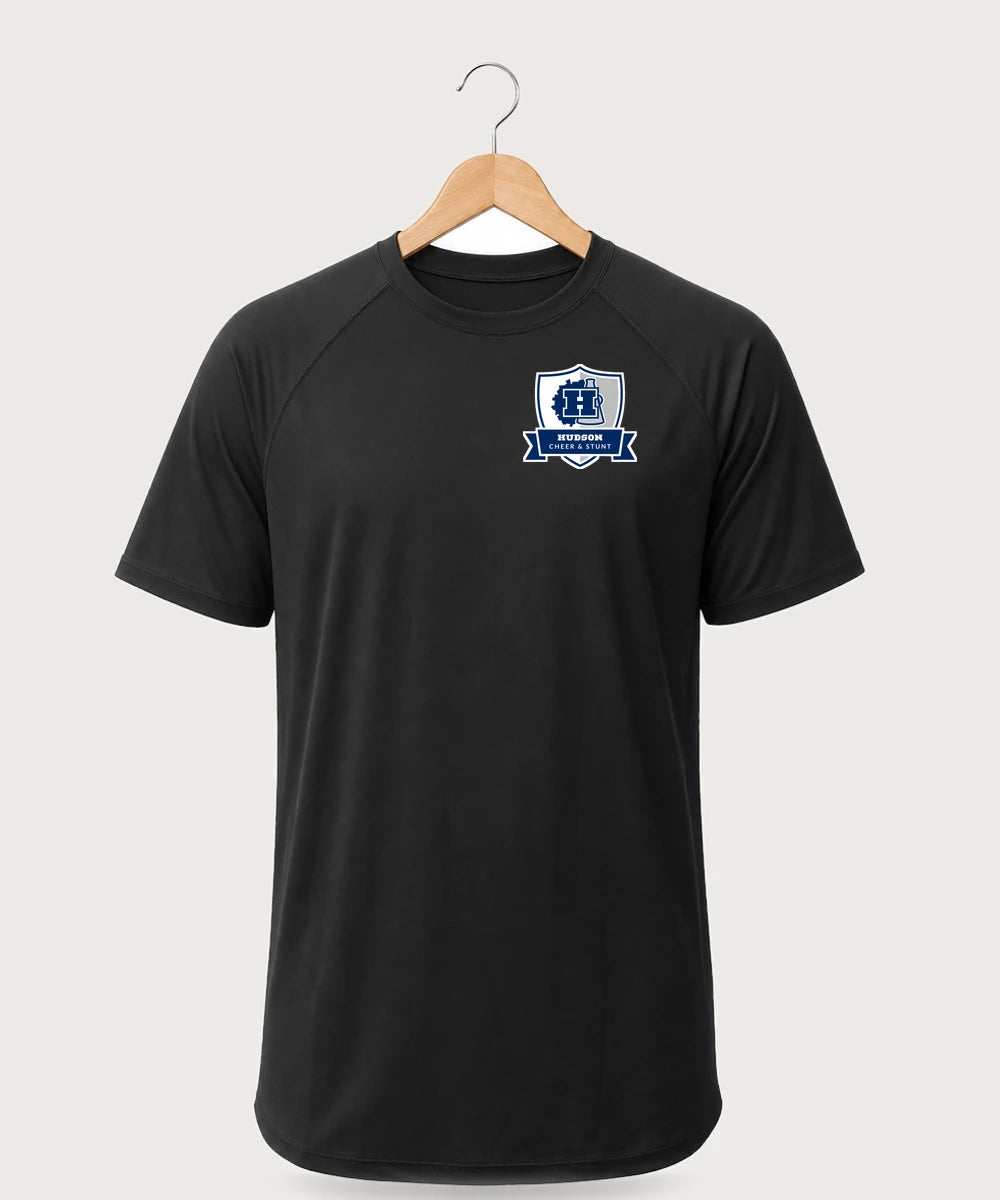 Hudson Cheer & Stunt - Black Tee