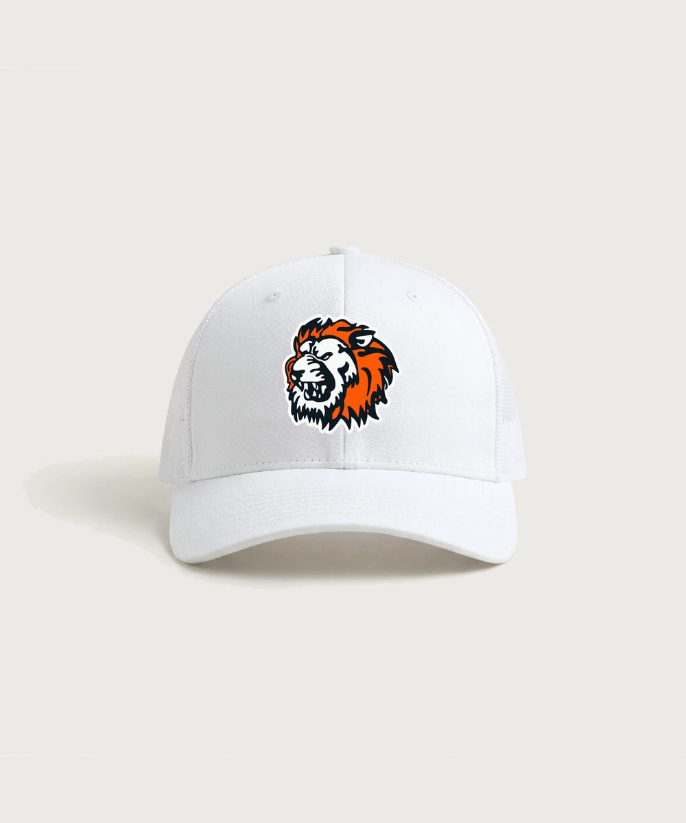 Ogilvie High School Football (Boys) - White/ White Sport-Tek Club Trucker Cap STC46