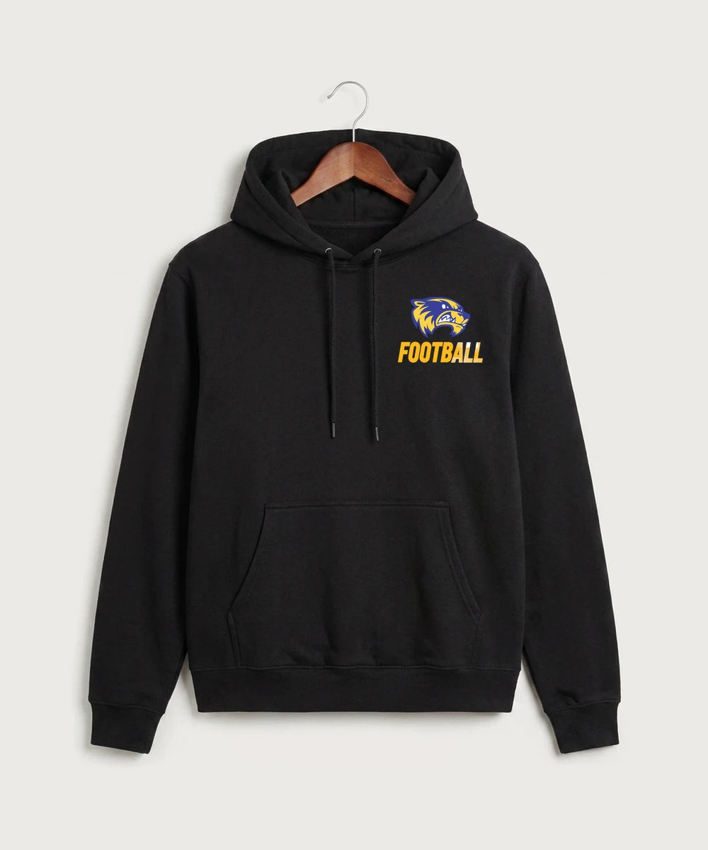 Wadena Deer Creek High School Football (Boys) - Black Hoodie Value