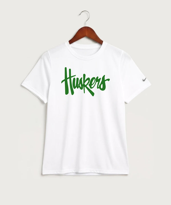 Holdingford High School Football (Boys) - White Nike Youth Swoosh Sleeve rLegend Tee NKDX8787