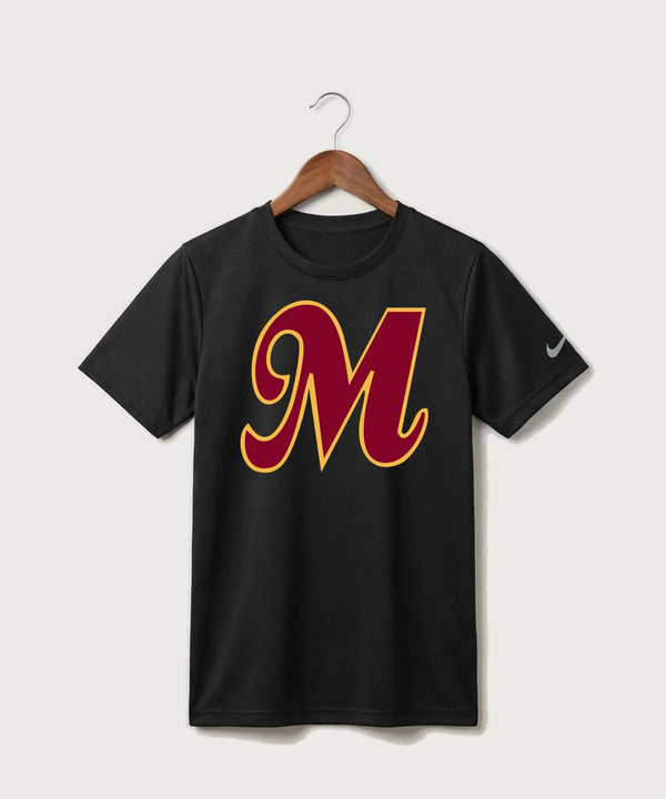 MAYBA Baseball Team Store - Black Nike Youth Swoosh Sleeve rLegend Tee NKDX8787