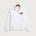 Triton High School Volleyball (Girls) - White Nike Club Fleece Sleeve Swoosh 1/2-Zip NKDX6718