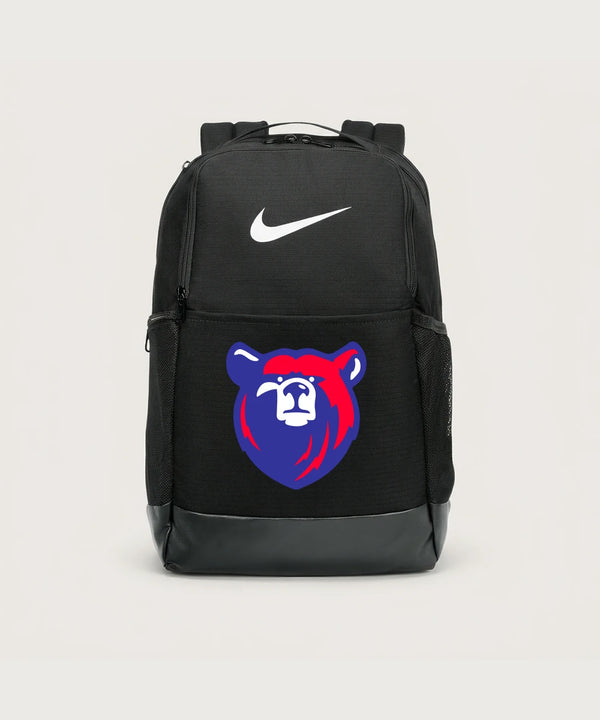 Bertha Hewitt High School Football (Boys) - Black Nike Brasilia Medium Backpack NKDH7709