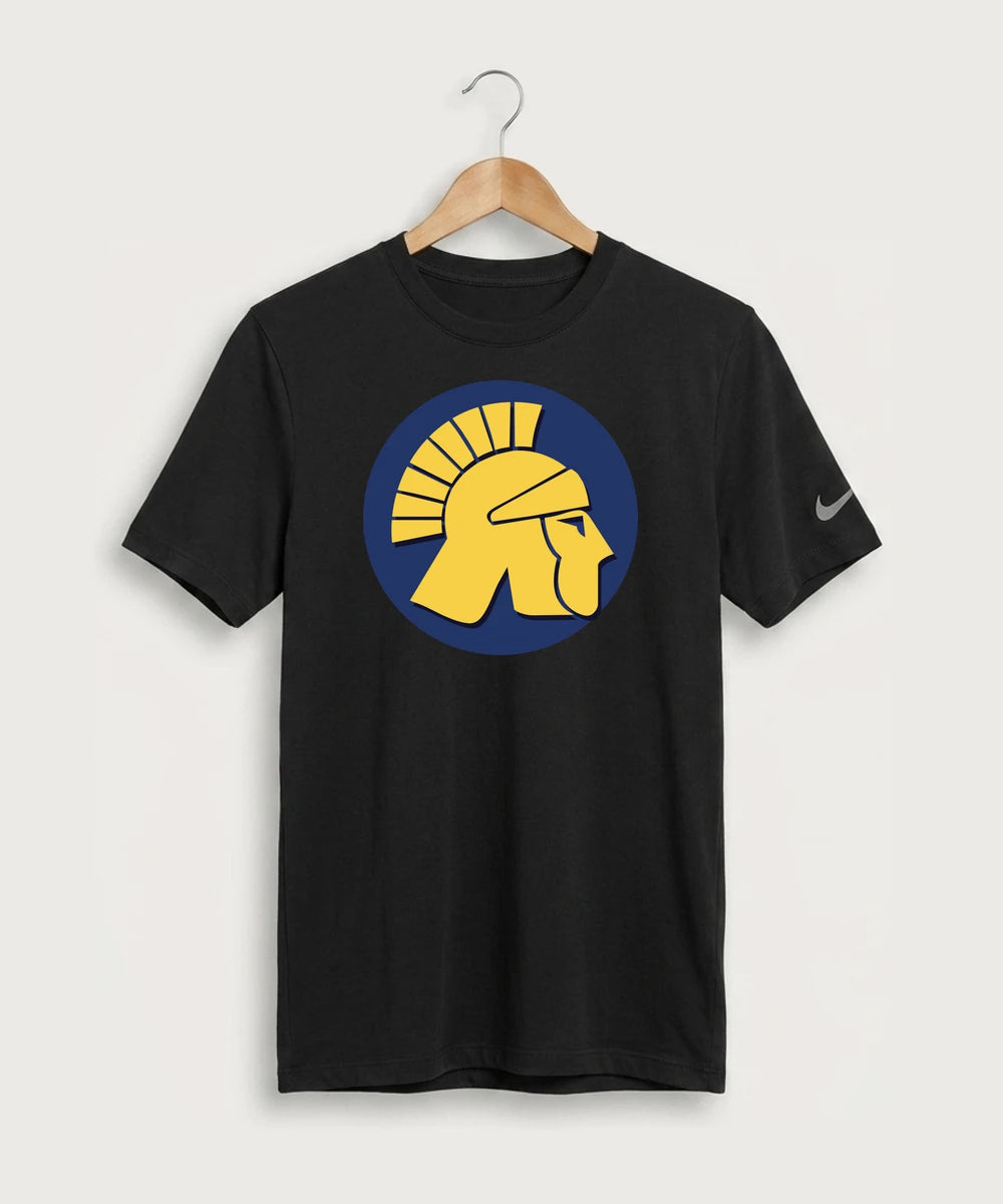 Wausau West High School Cheer - Black Nike Swoosh Sleeve rLegend Tee NKDX8730