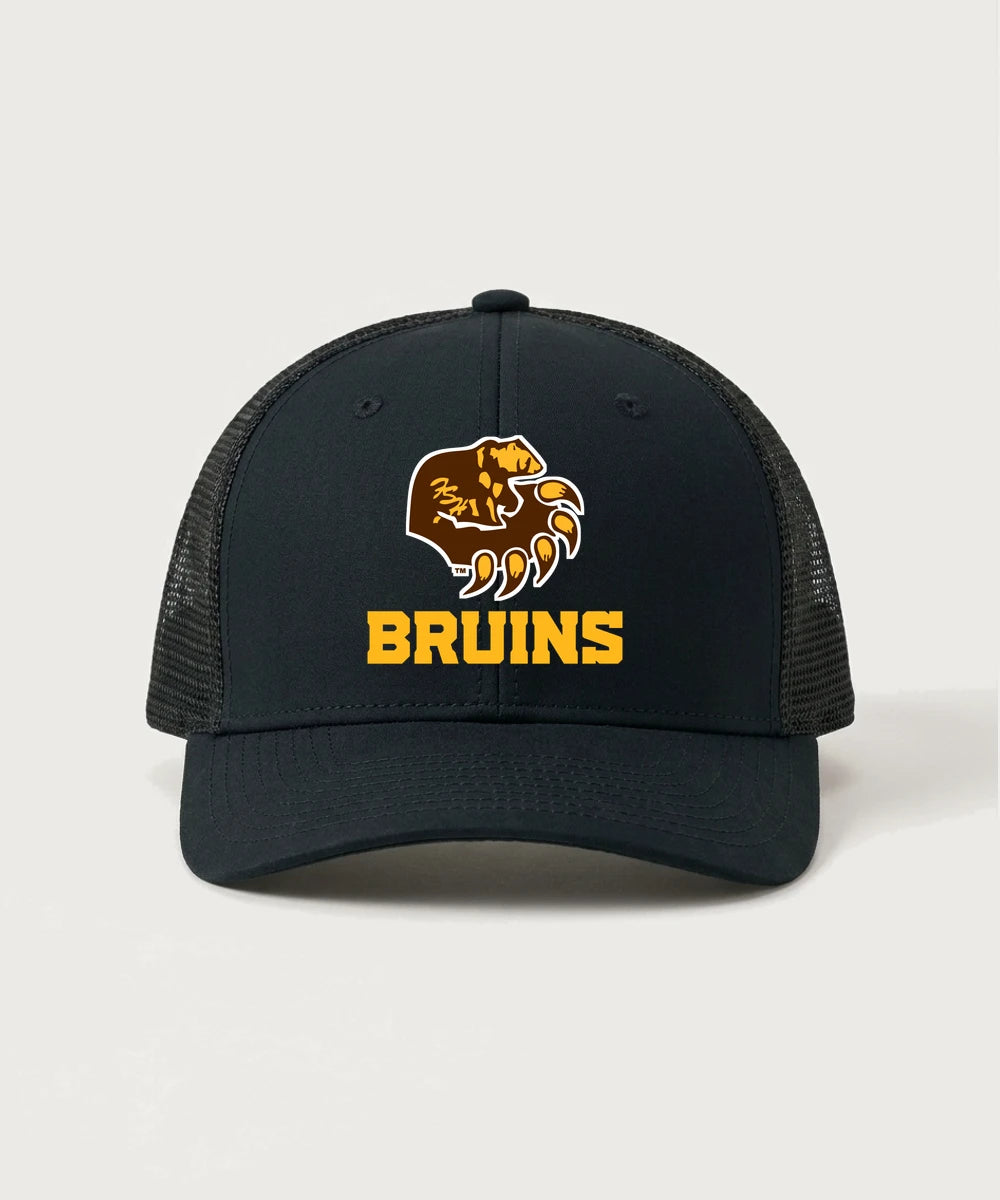 Fargo South High School Volleyball (Girls) - Black/ Black Sport-Tek Club Trucker Cap STC46