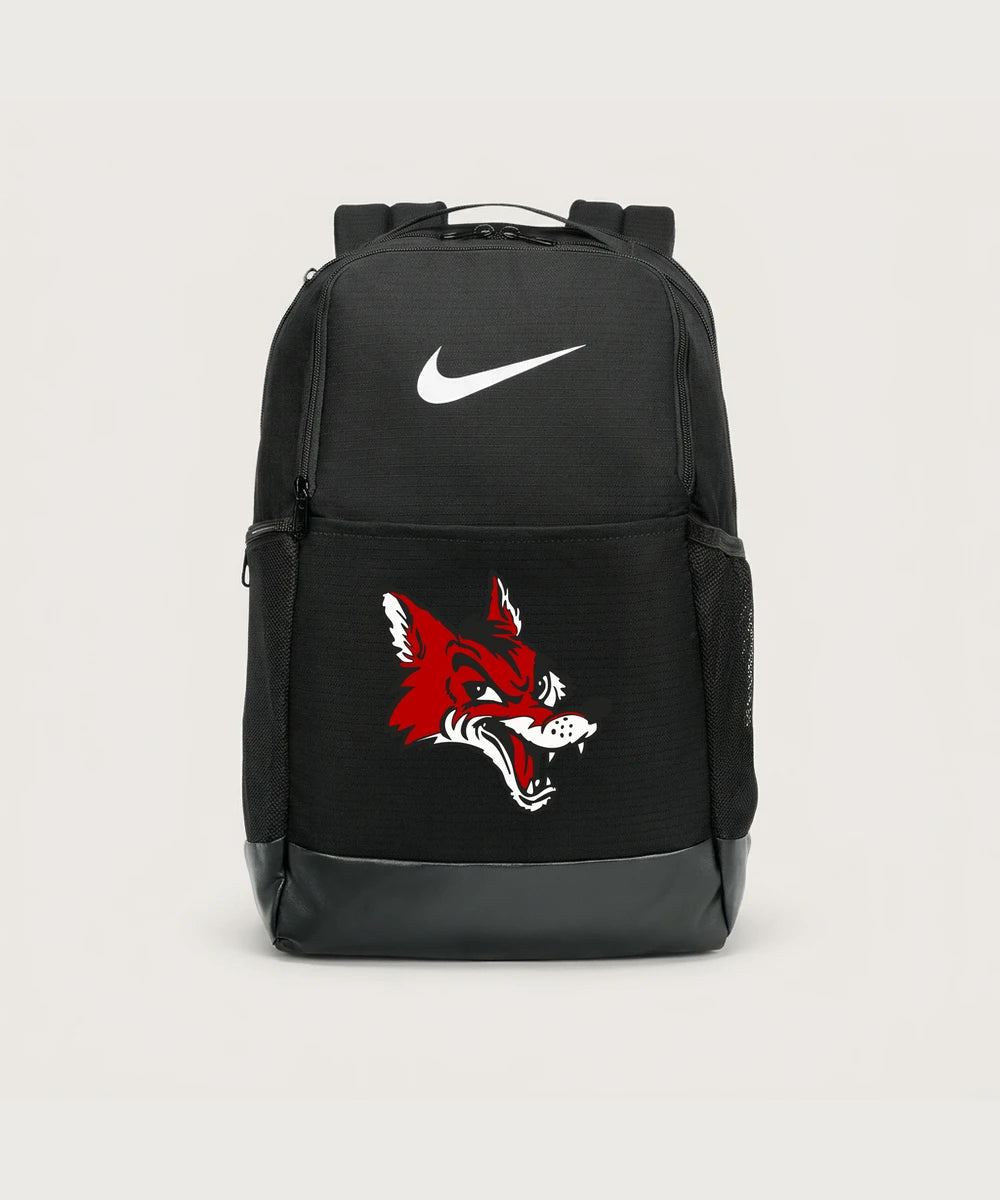 Ely Memorial High School Volleyball (Girls) - Black Nike Brasilia Medium Backpack NKDH7709