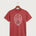 Forreston Football - Heather Red Port & Co Core Cotton Tee. PC54