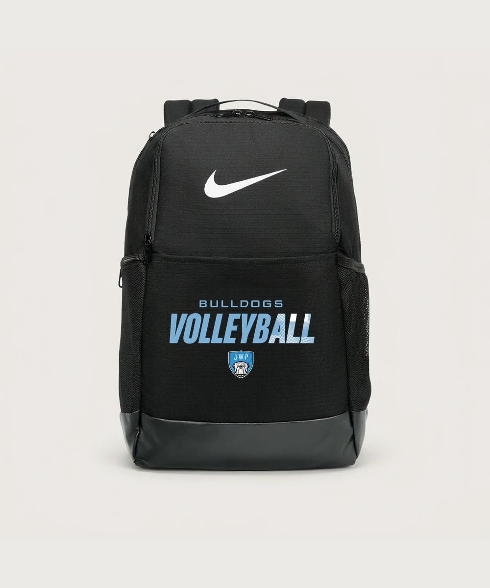Janesville Waldorf Pemberton Volleyball (Girls) - Black Nike Brasilia Medium Backpack NKDH7709