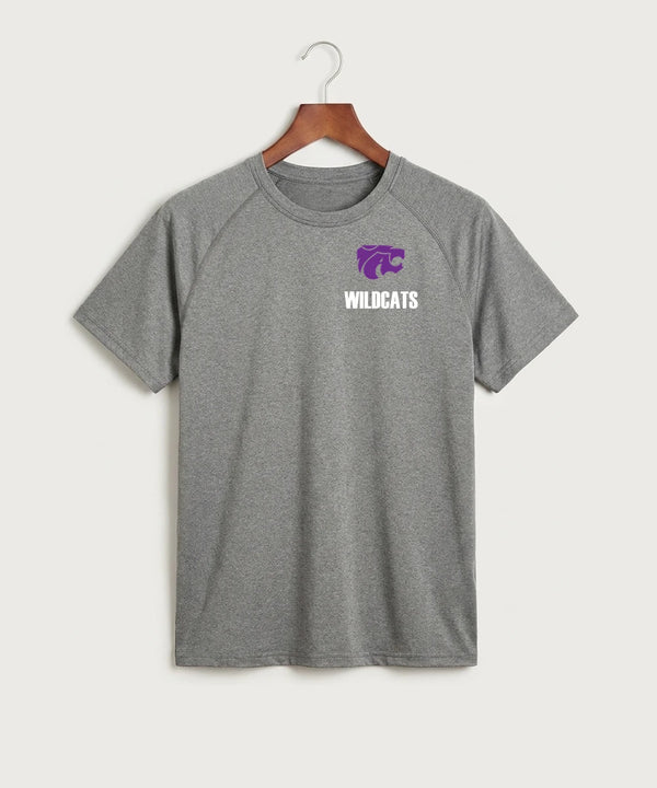 Axtell High School Basketball (Girls) Team Store - Gray Tee