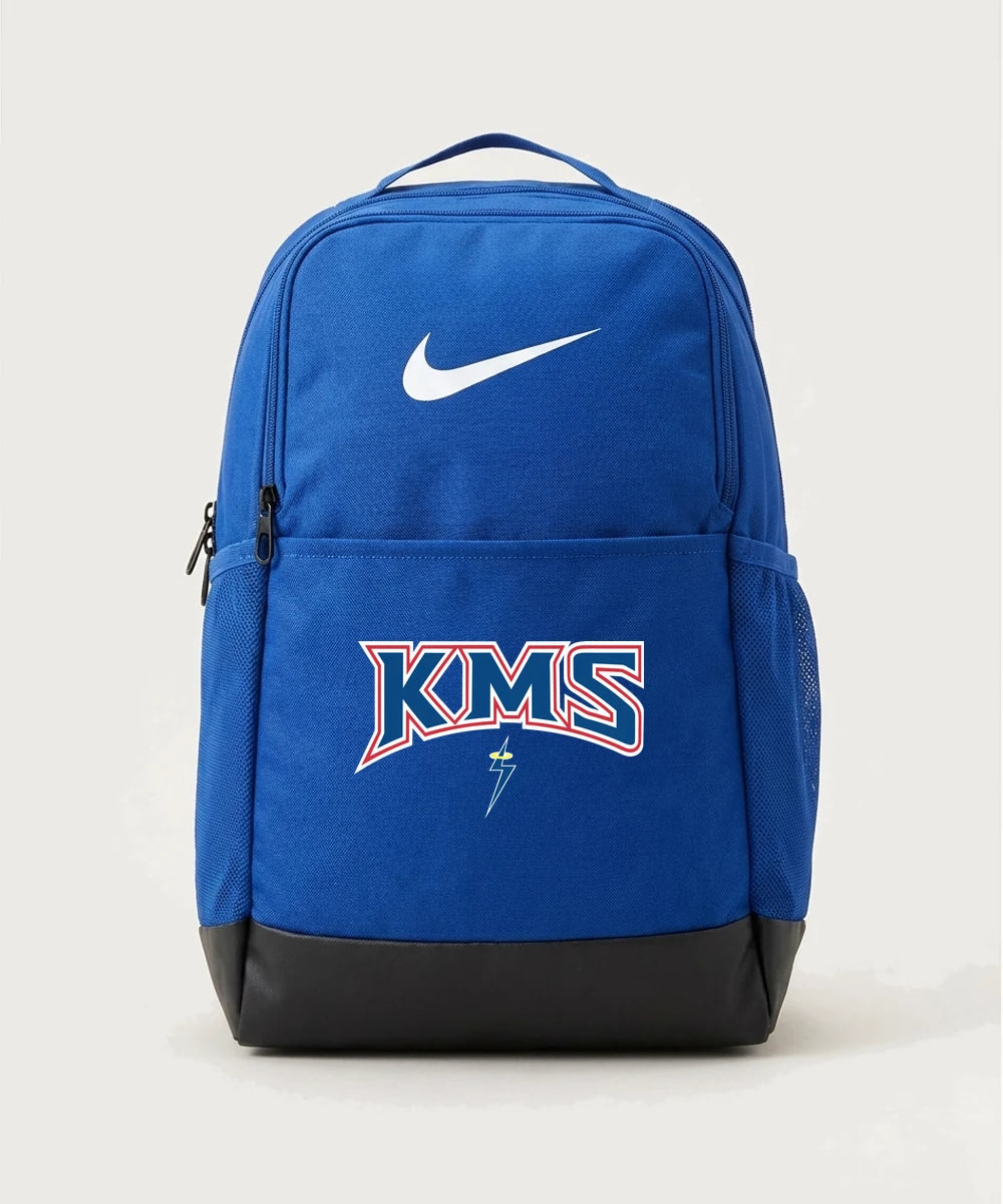 Kerkhoven-Murdock-Sunburg High School Football (Boys) - Game Royal Nike Brasilia Medium Backpack NKDH7709