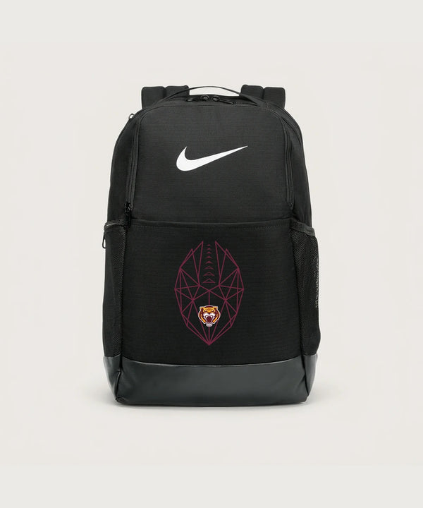 Stewartville High School Football (Boys) - Black Nike Brasilia Medium Backpack NKDH7709