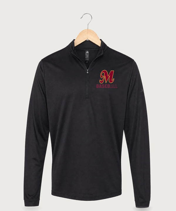 MAYBA Baseball Team Store - Black Men's Ultimate365 Lightweight Quarter-Zip Pullover