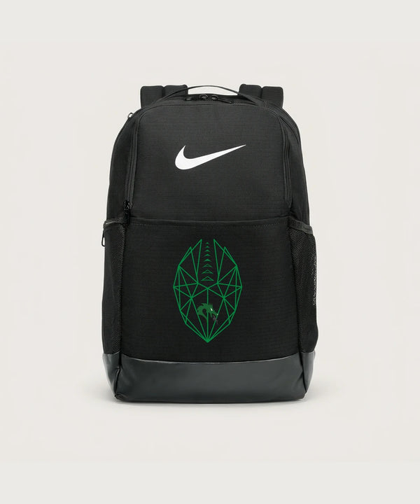 Pine City High School Football (Boys) - Black Nike Brasilia Medium Backpack NKDH7709