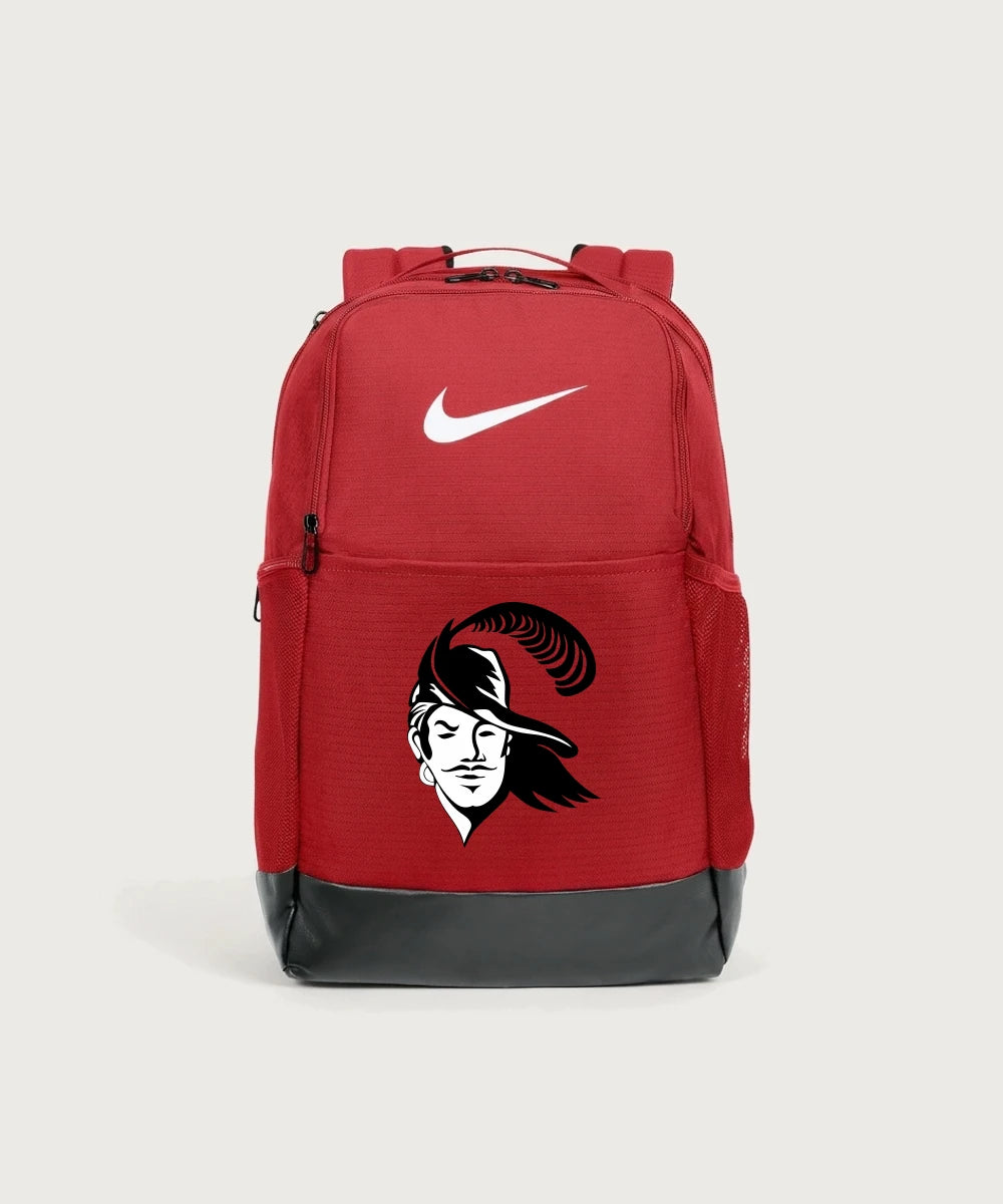 Border West Football (Boys) - University Red Nike Brasilia Medium Backpack NKDH7709