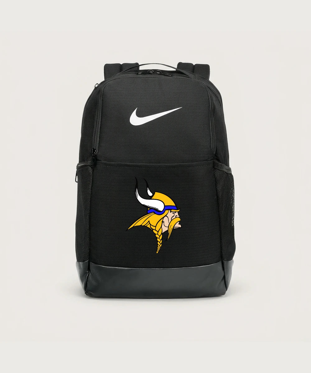 Hayfield High School Volleyball (Girls) - Black Nike Brasilia Medium Backpack NKDH7709