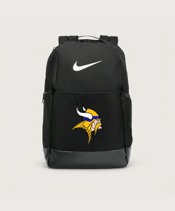 Hayfield High School Volleyball (Girls) - Black Nike Brasilia Medium Backpack NKDH7709