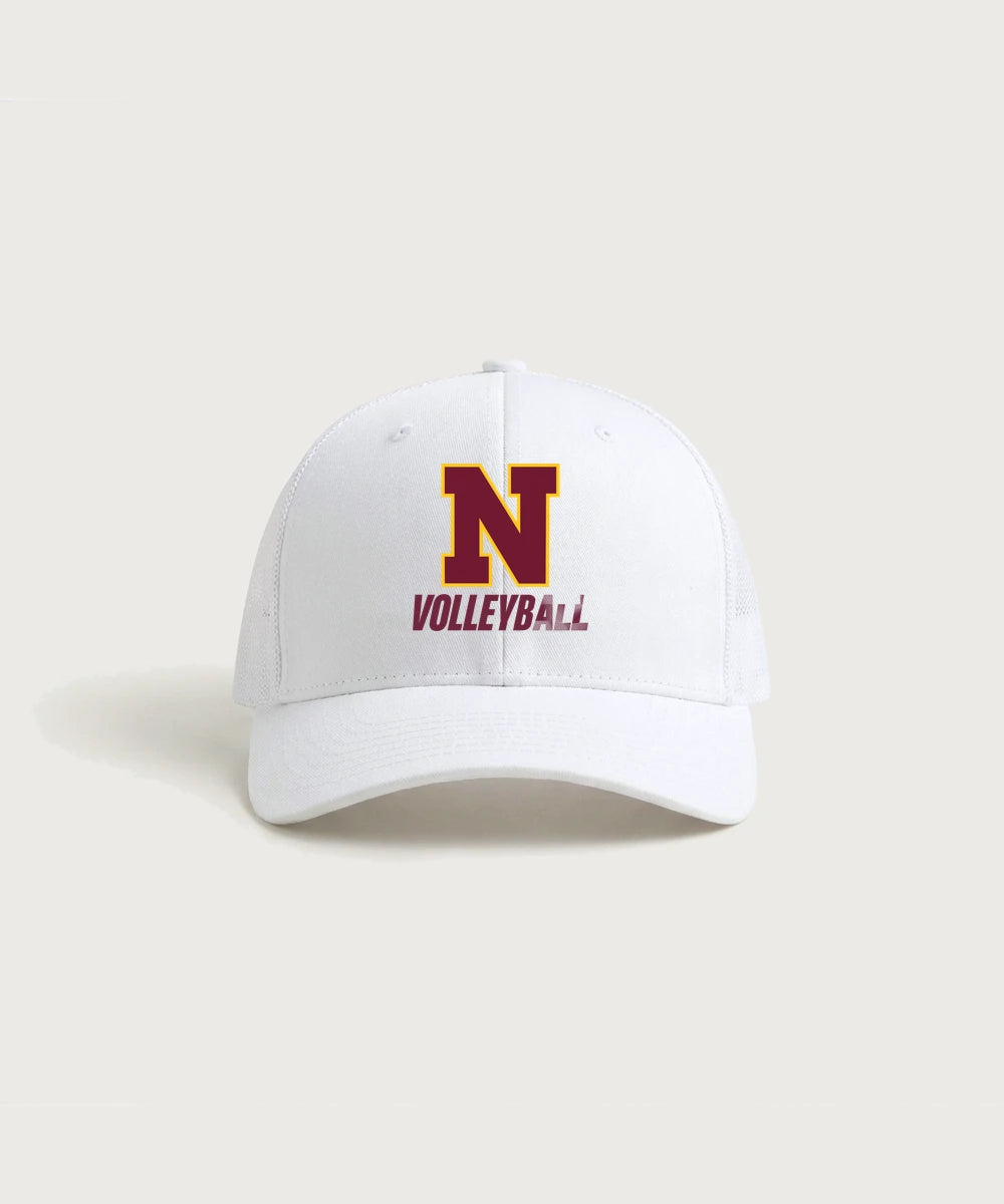 Northfield High School Volleyball (Girls) - White/ White Sport-Tek Club Trucker Cap STC46