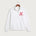 Wabasha Kellogg High School Volleyball (Girls) - White Nike Club Fleece Sleeve Swoosh 1/2-Zip NKDX6718